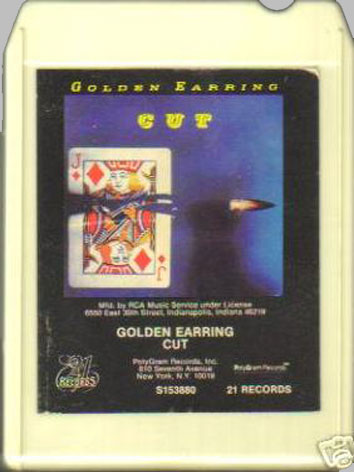 Golden Earring 8-track Cut USA